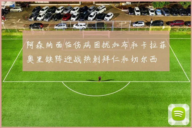 阿森纳面临伤病困扰加布和卡拉菲奥里缺阵迎战热刺拜仁和切尔西